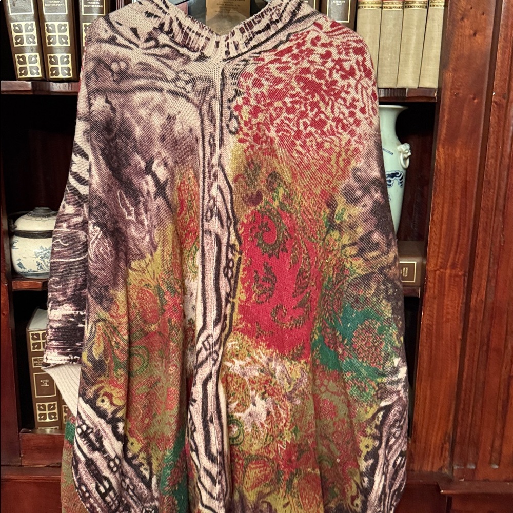 Soft Surroundings Multicolor Patterned Open Front… - image 4